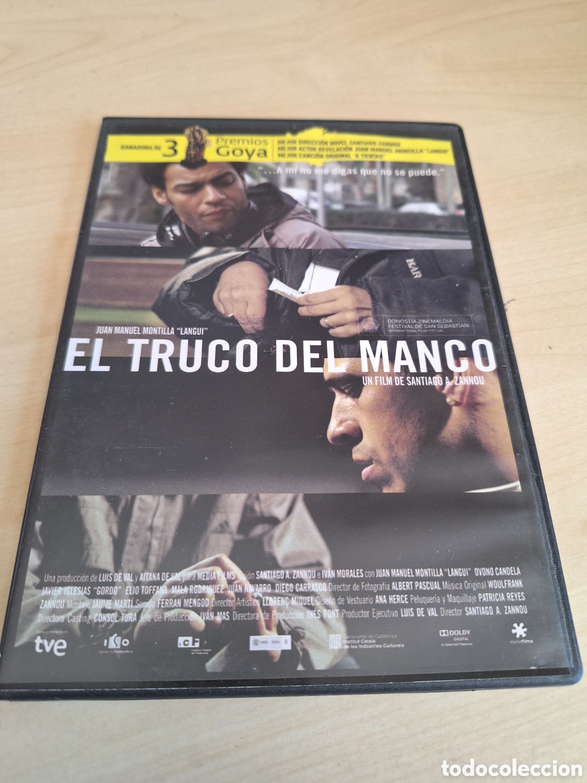 Cinema: DVS57 el truco del manco DVD TAPA FINA
