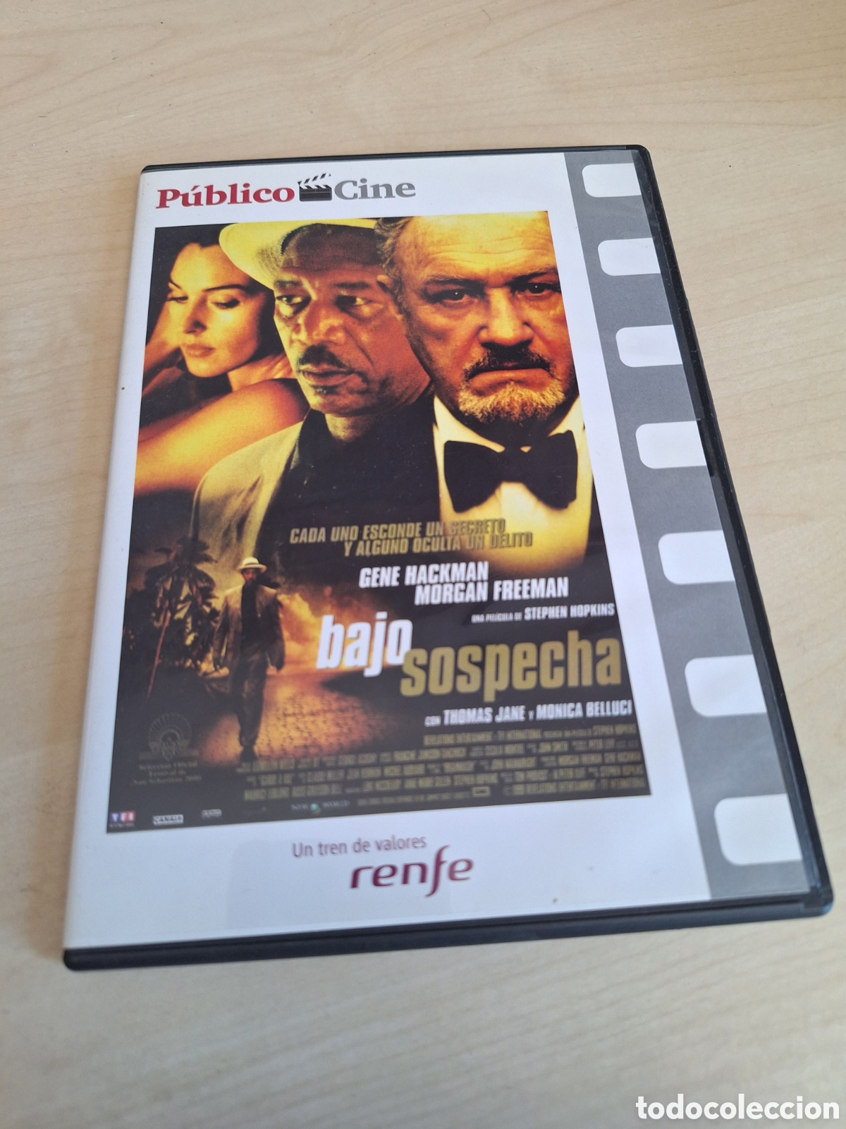 Cine: DVS57 bajo sospecha DVD TAPA FINA