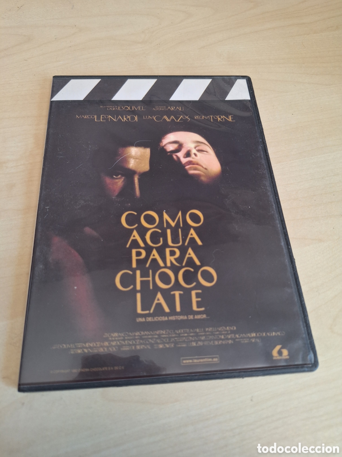 Cine: DVS57 como agua para chocolate DVD TAPA FINA