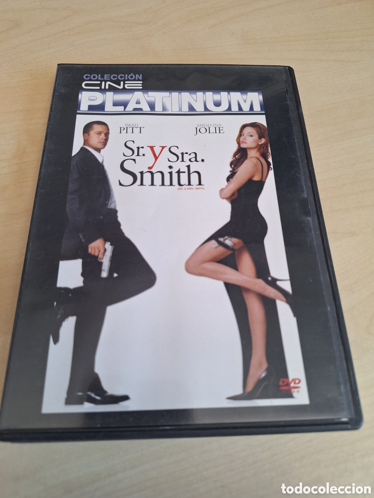 Cine: DVS57 sr. Y sra. Smith DVD TAPA FINA