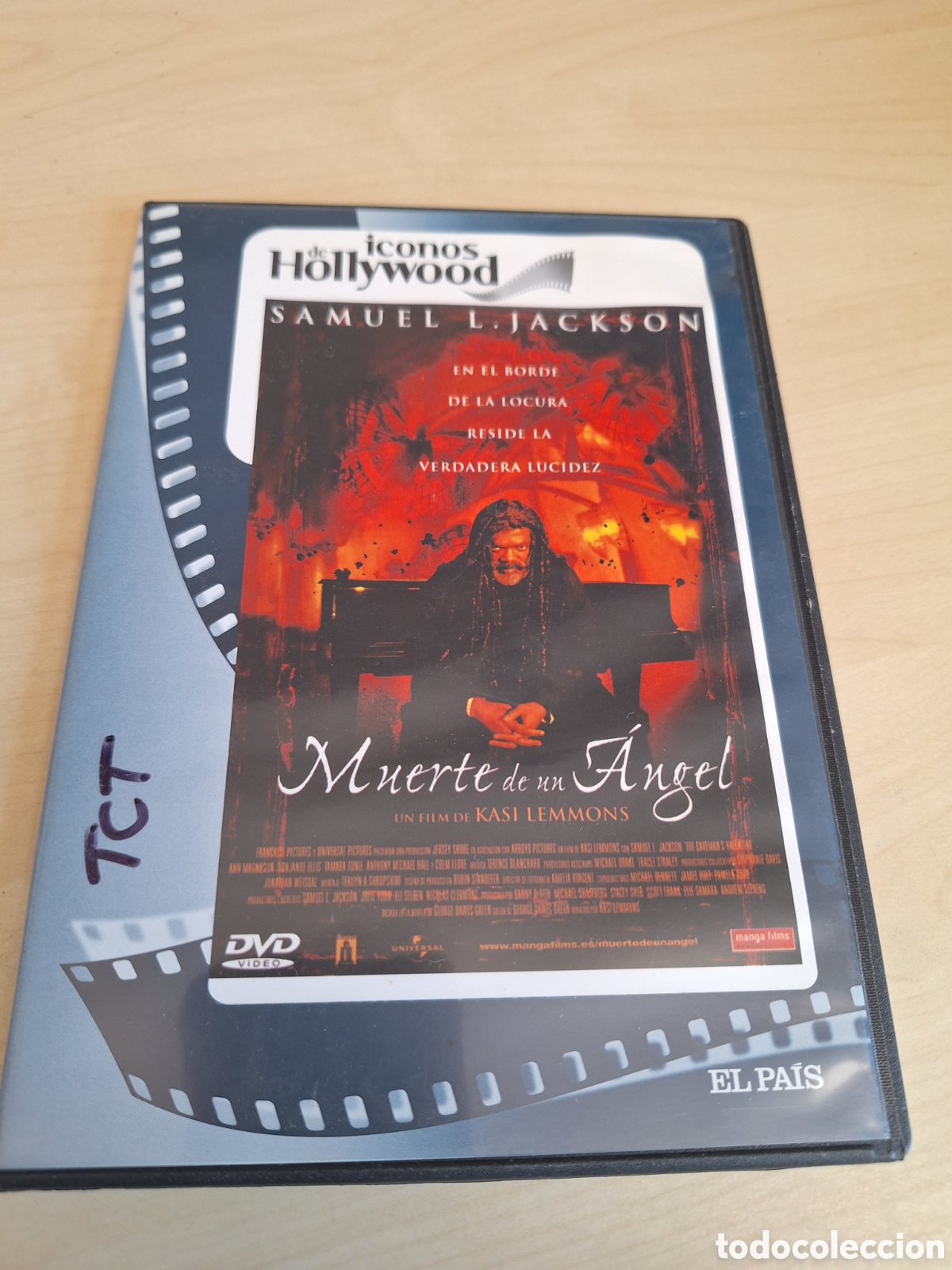 Cine: DVS57 muerte de un angel DVD TAPA FINA