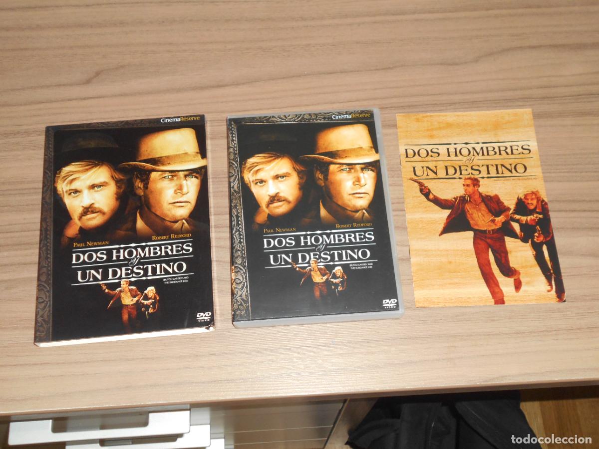 Cine: DOS HOMBRES y UN DESTINO Edicion Especial 2 DVD + LIBRETO Paul Newman ROBERT REDFORD Como NUEVA