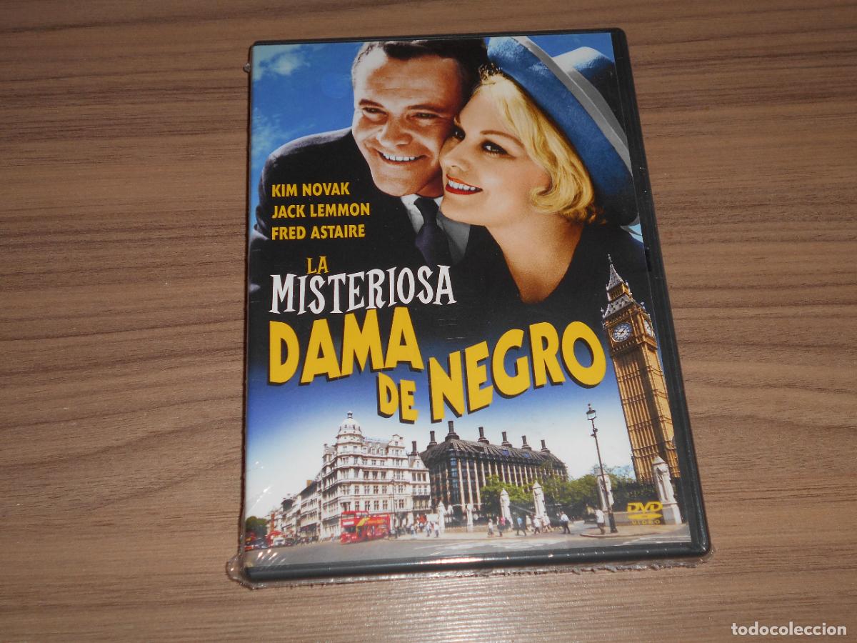 Cine: LA MISTERIOSA DAMA DE NEGRO DVD Kim Novak JACK LEMMON Fred Astaire NUEVA PRECINTADA