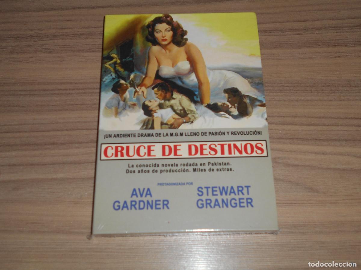 Cine: CRUCE de DESTINOS DVD Ava Gardner STEWART GRANGER Nueva PRECINTADA