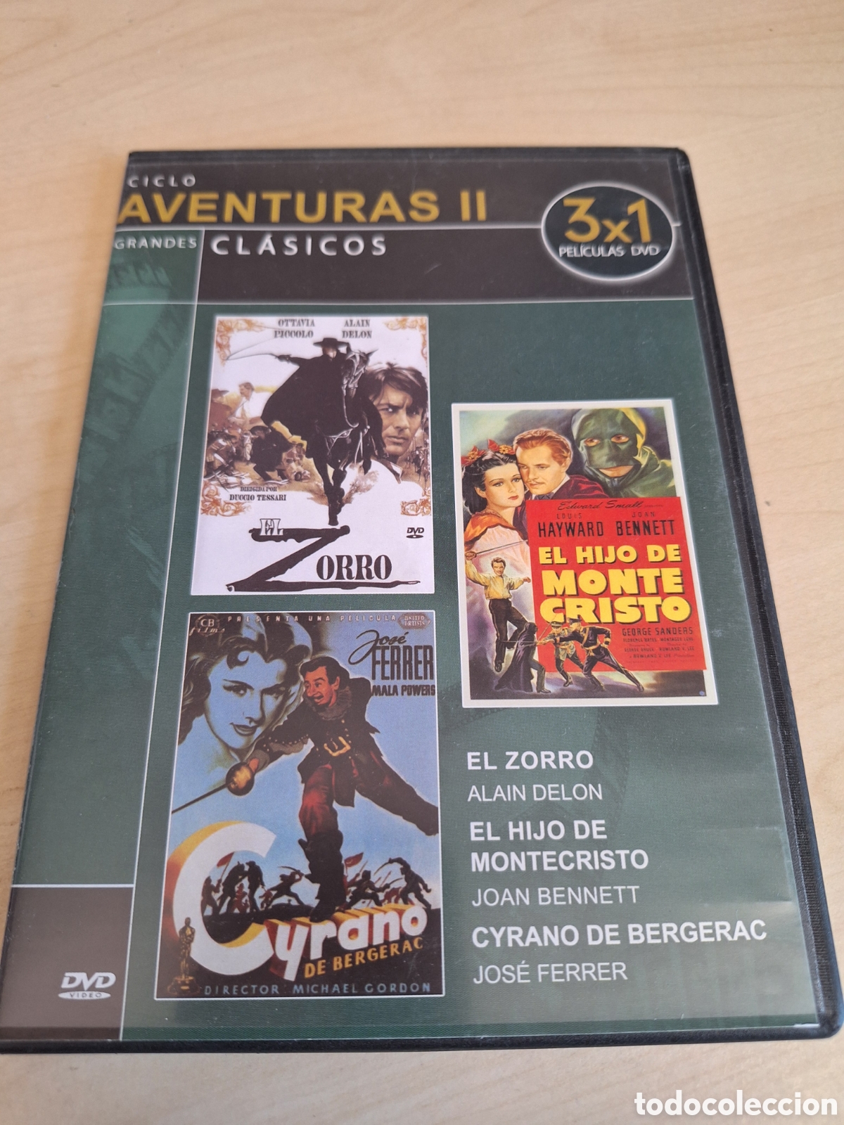 Cine: DVS57 pack ciclo de aventuras II DVD TAPA FINA