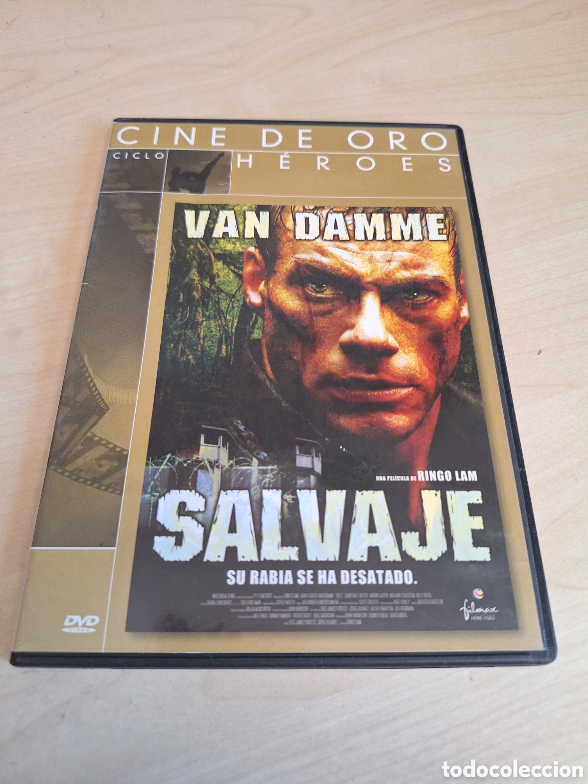 Cine: DVS57 salvaje DVD TAPA FINA