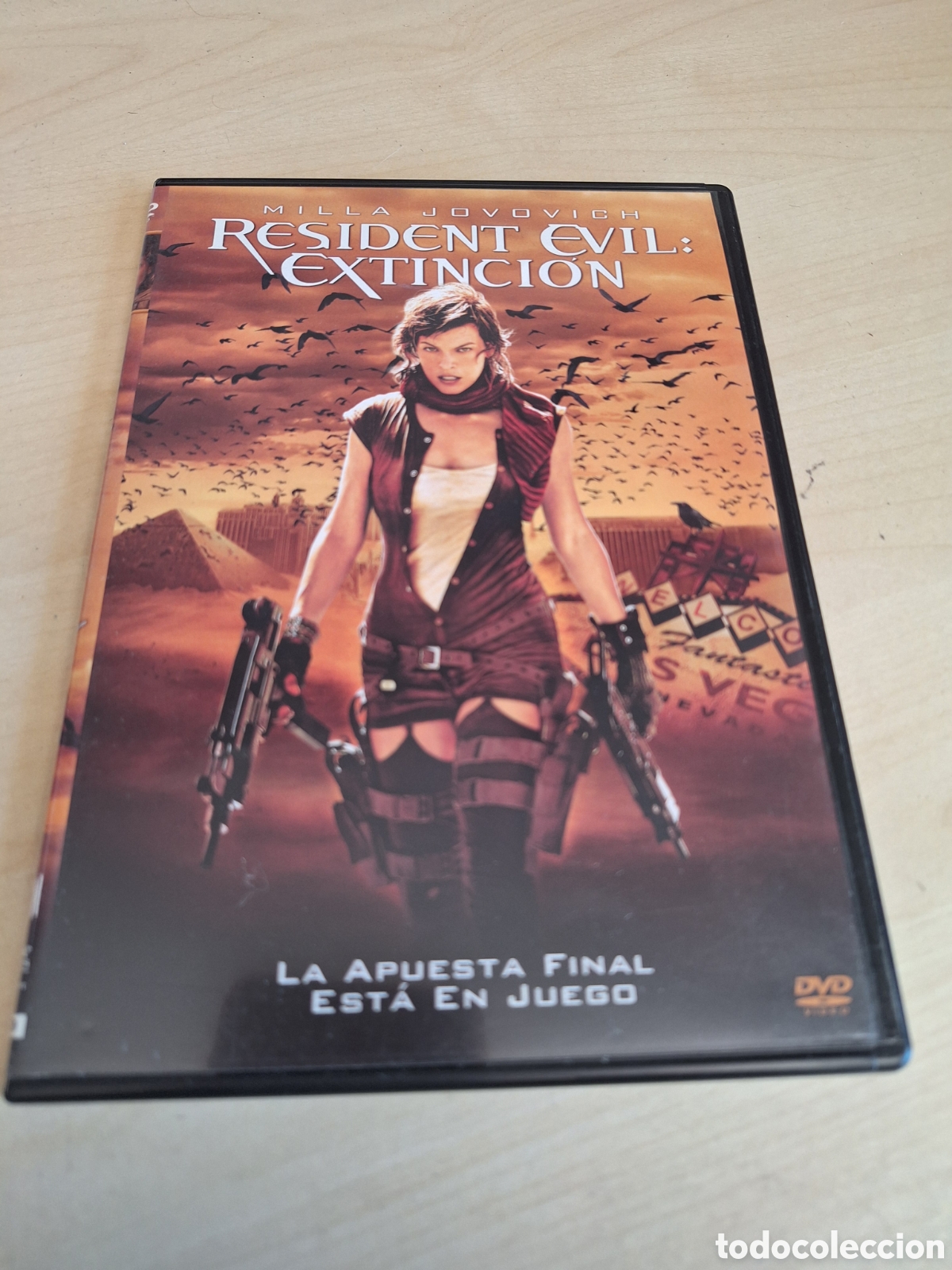 Cine: DVS57 resident evil extinci&oacute;n DVD TAPA FINA