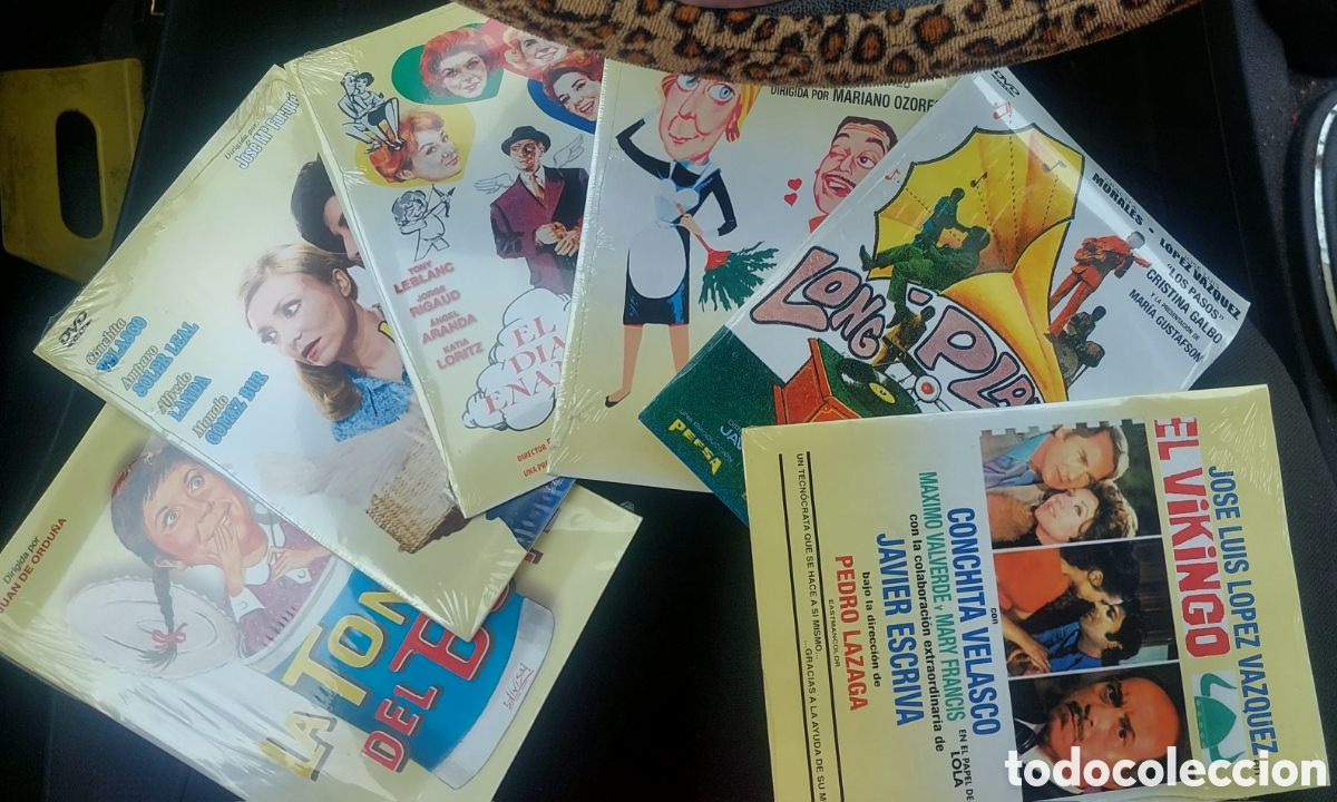 Cine: Lote de 7 dvd,jose luis lopez vazquez, Gracita Morales,Antonio Oxores,Toni leblanc,Alfredo Landa etc