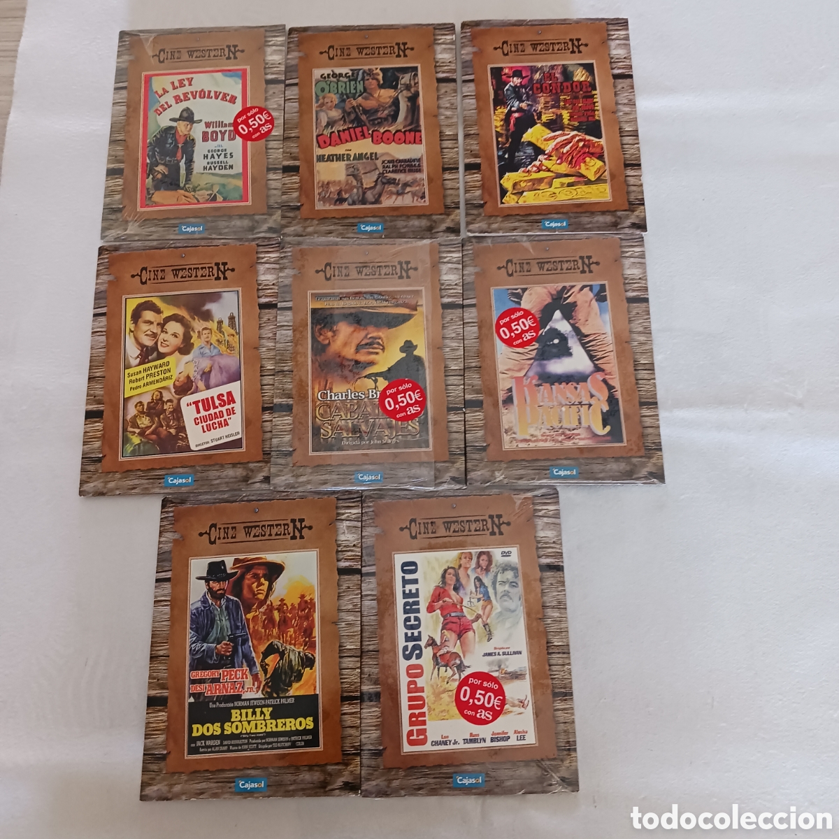 Kino: Cine WesterN,8 pel&iacute;culas en DVD