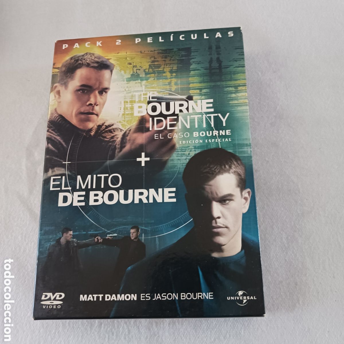 Cine: Packs 2 peliculas The Bourne Identity + El Mito de Bourne