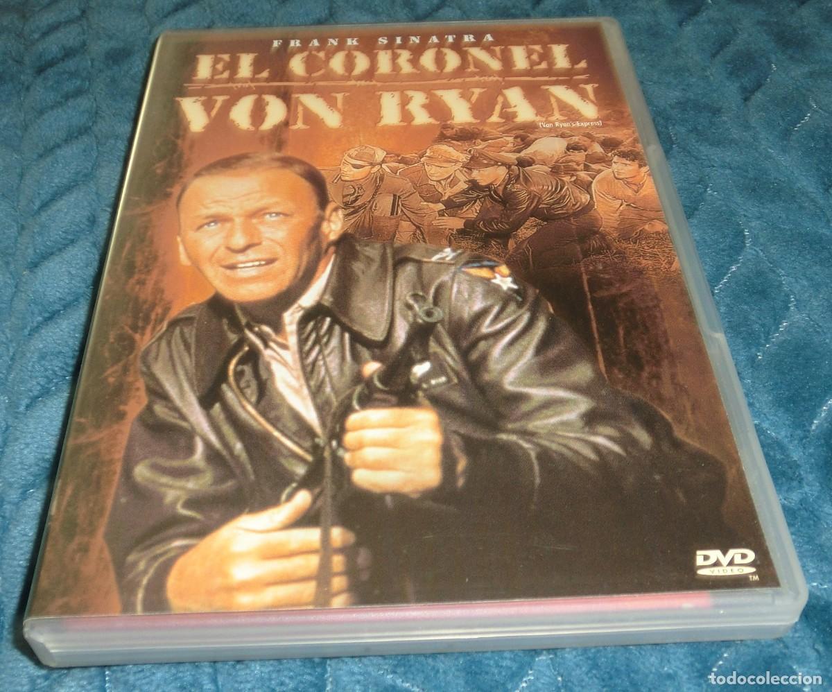 Cine: DVD EL CORONEL VON RYAN - FRANK SINATRA (DE COLECCIONISTA- PERFECTO ESTADO-UN S&Oacute;LO USO)