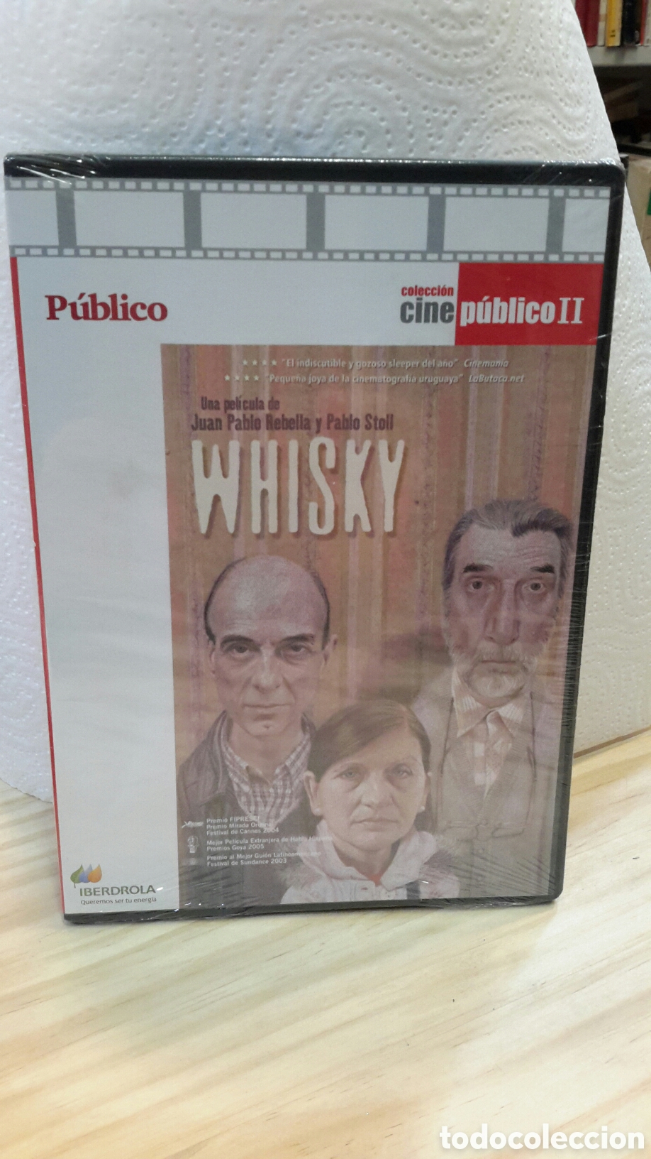 Cine: Dvd- whisky de Juan Pablo Rebella y Pablo Stoll