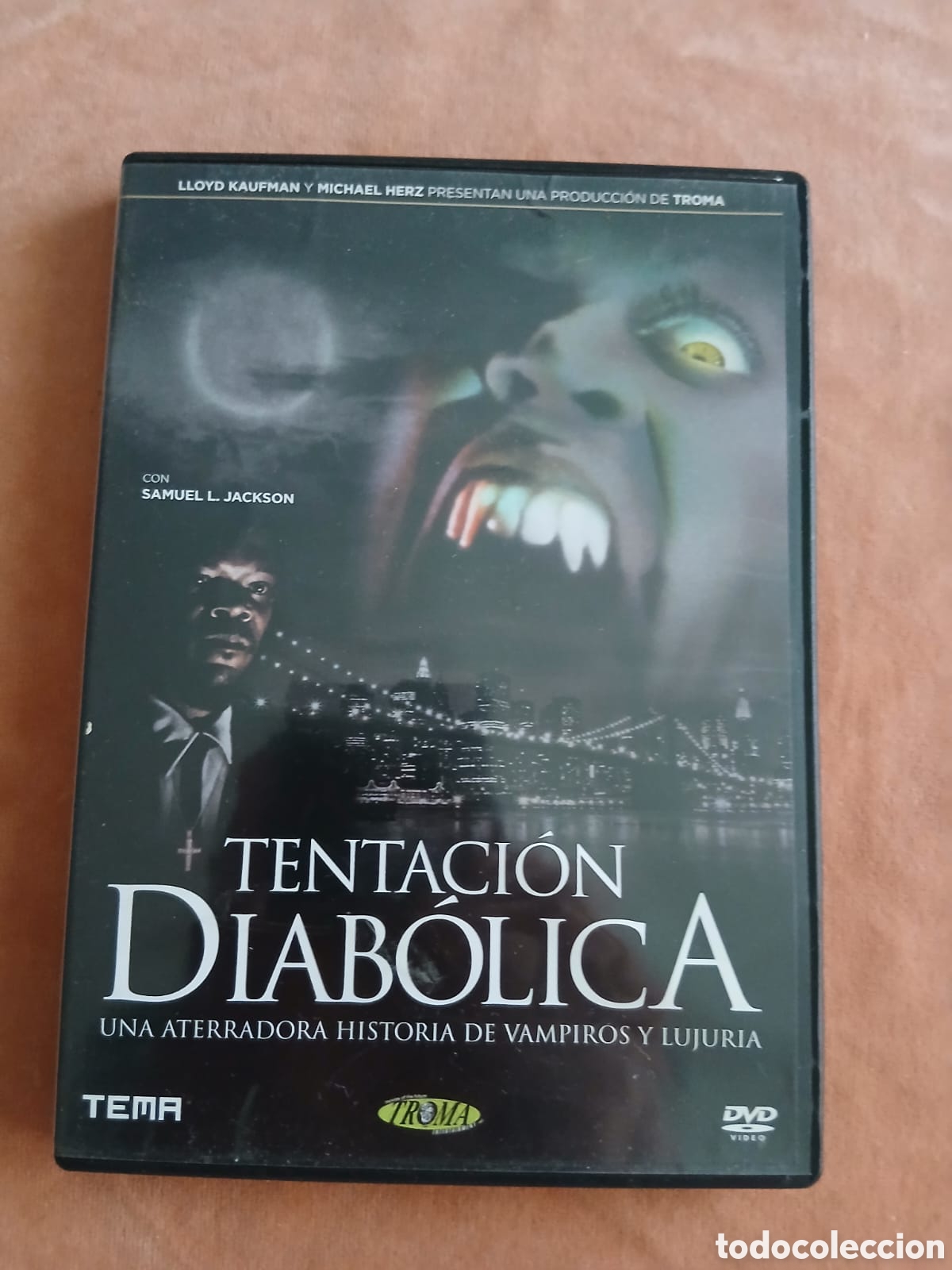 Cine: TENTACI&Oacute;N DIAB&Oacute;LICA &bull; Samuel L. Jackson &bull; Terror &bull; DVD