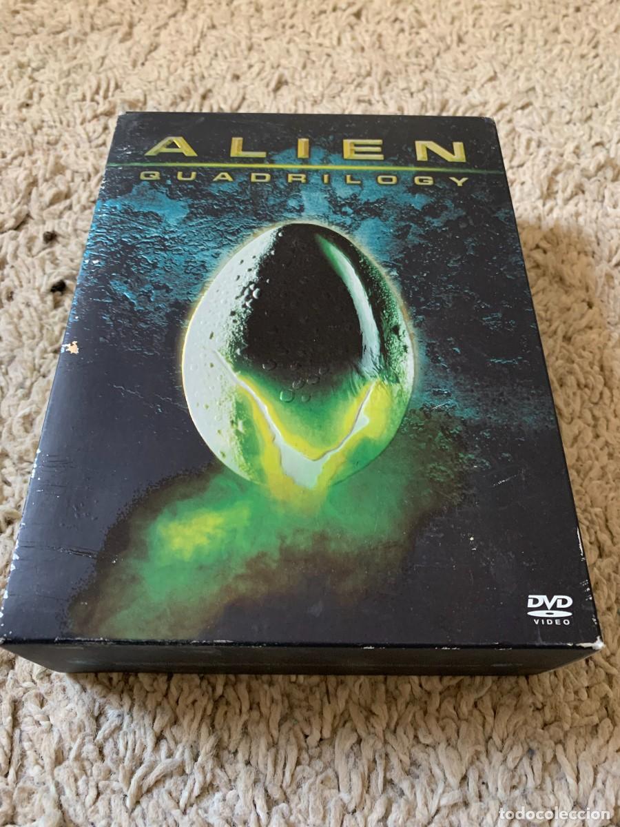 Cine: PACK 9 DISCOS. DVD. ALIEN. QUADRILOGY. EXTRAS. LIBRILLO. BUENA CONSERVACION