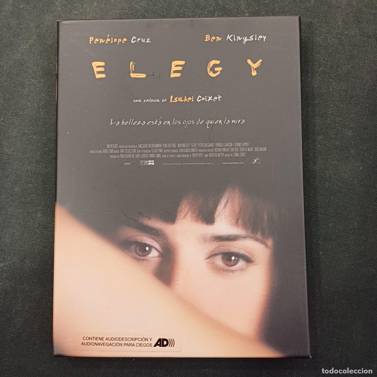 Cine: ELEGY/PENELOPE CRUZ/DVD.