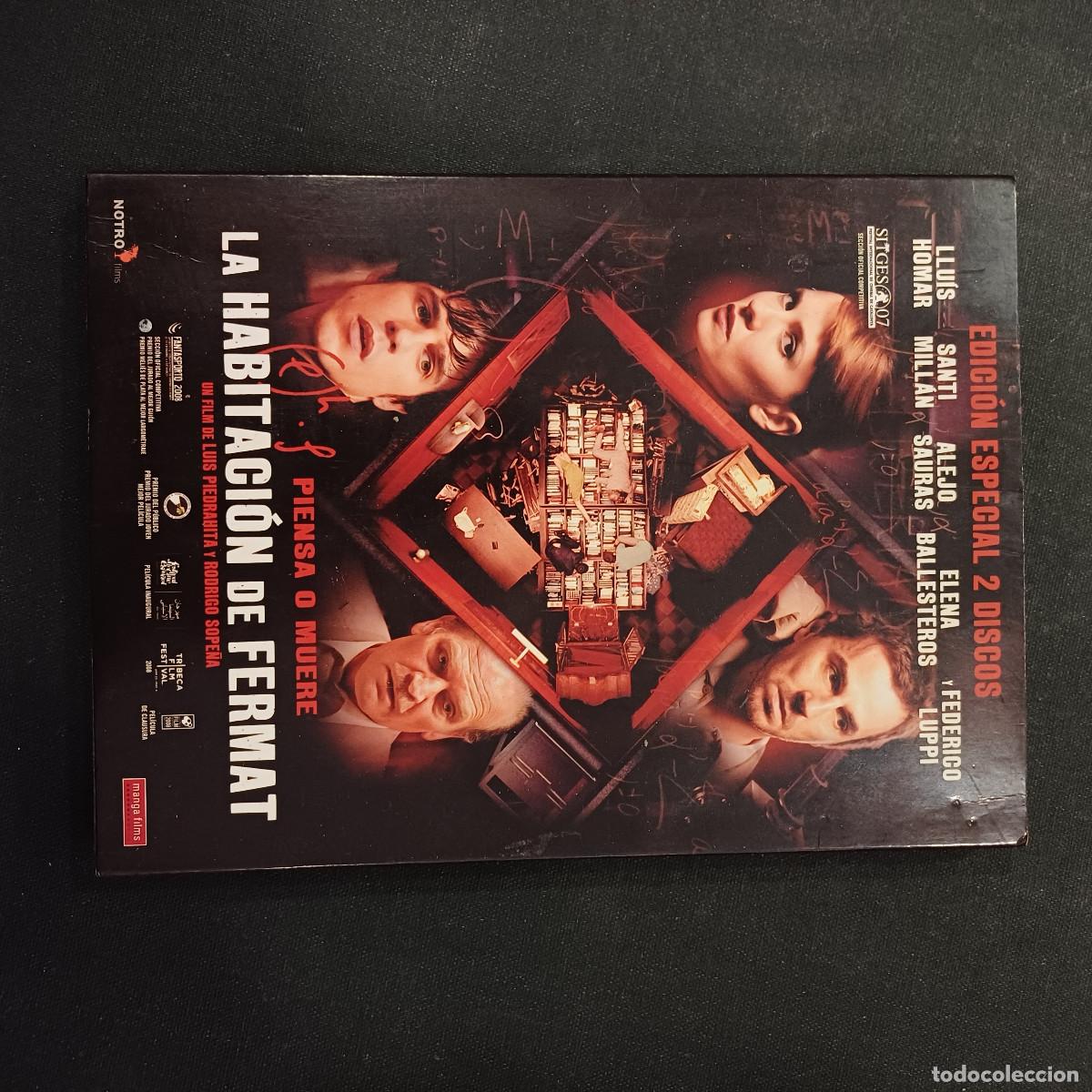 Cine: LA HABITACION DE FERMAT/DVD EDICION ESPECIAL 2 DISCOS.