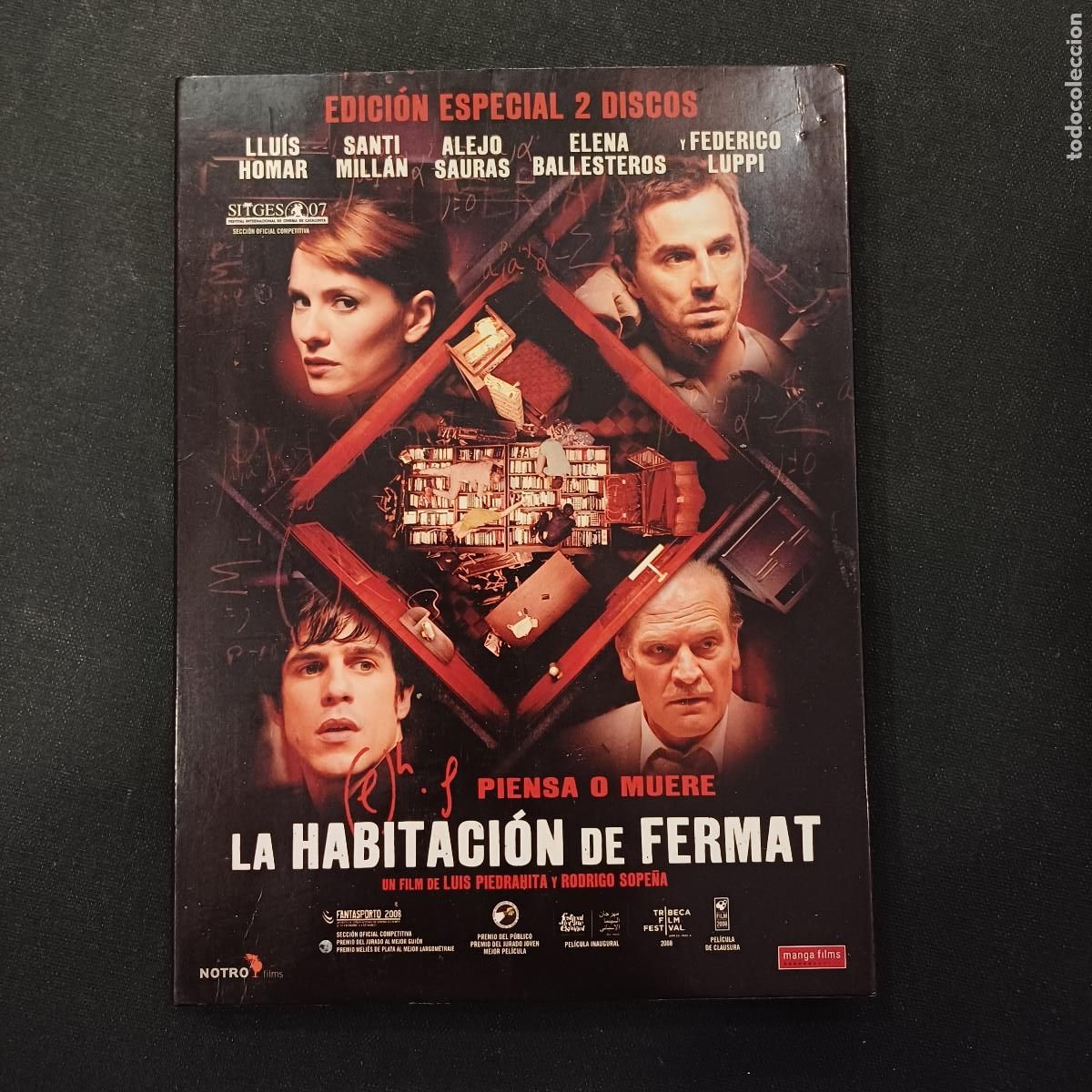 Cine: LA HABITACION DE FERMAT/DVD EDICION ESPECIAL 2 DISCOS.