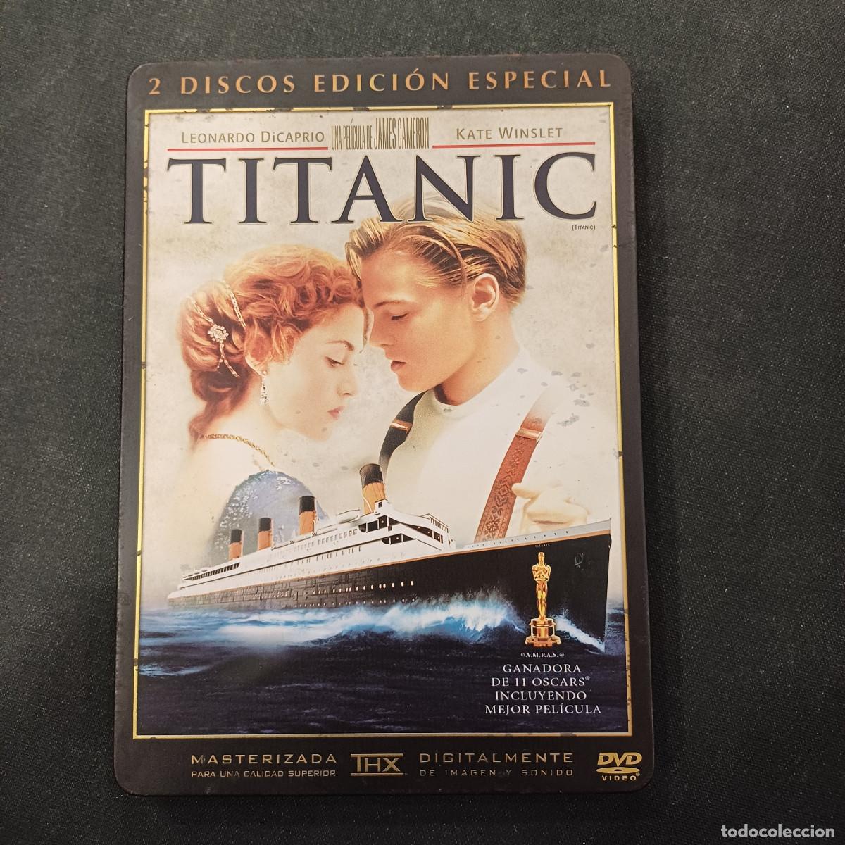 Cine: TITANIC/DVD CAJA METALICA EDICION ESPECIAL 2 DISCOS.