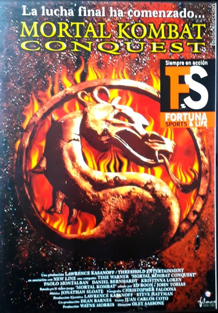 Cine: MORTAL KOMBAT CONQUEST. CINE EN DVD.