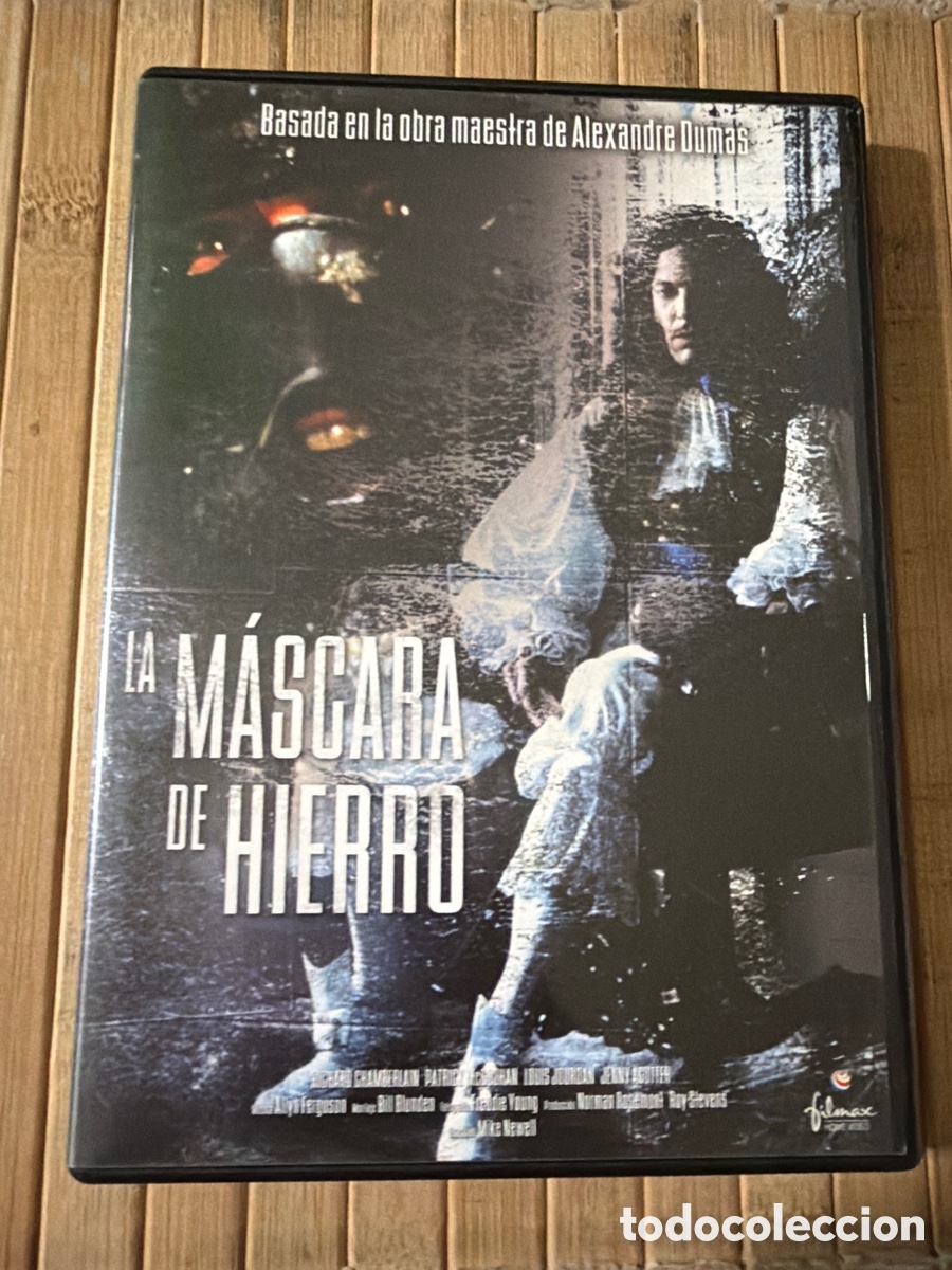 Cine: La m&aacute;scara de hierro DVD SEMINUEVO