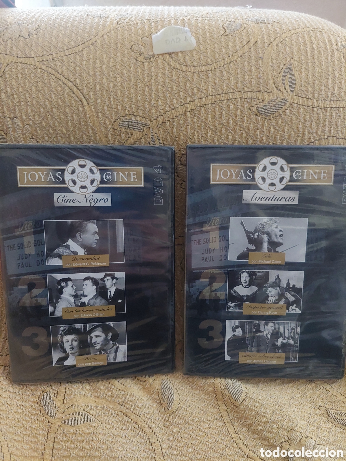 Cine: 2 Dvd,Cine Negro y Aventuras