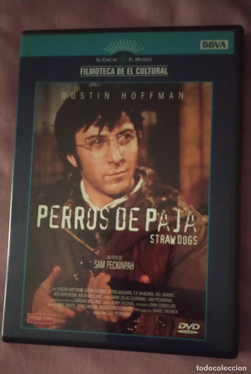 Cine: dvd -perros de paja. Filmoteca de el cultural n&uacute;mero 8. El mundo. Sam Peckinpah-Dustin Hoffman