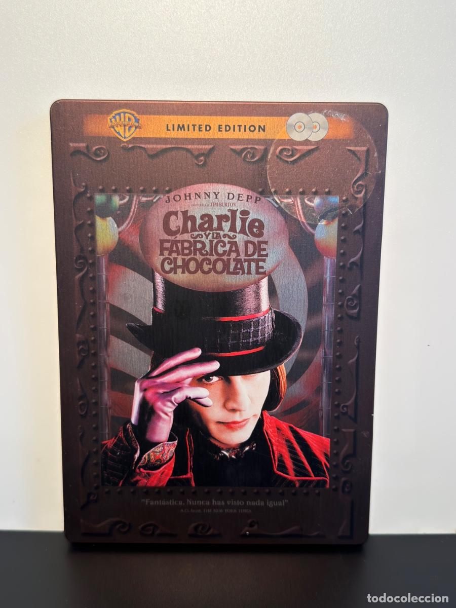Cinema: Charlie Y La F&aacute;brica De Chocolate (Steelbook Edition) (2xDVD)