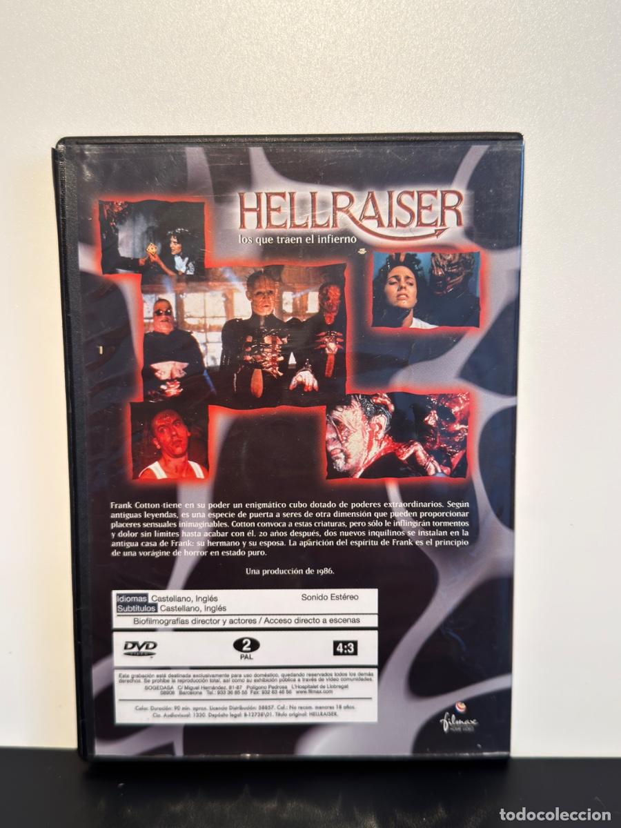 Cine: Hellraiser (DVD) Clive Barker - Foto 2