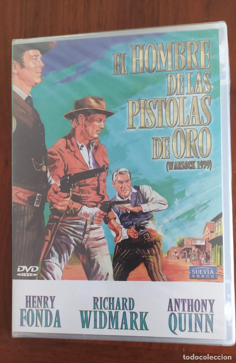 Cine: dvd -El hombre de las pistolas de oro. 1959. Henry Fonda, Anthony Quinn