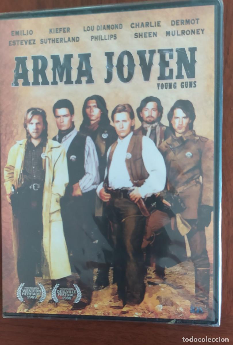 Cinema: dvd Arma joven. Emilio Stevez, Kiefer Shutherland, Lou Diamond Phillips, Charlie Sheen