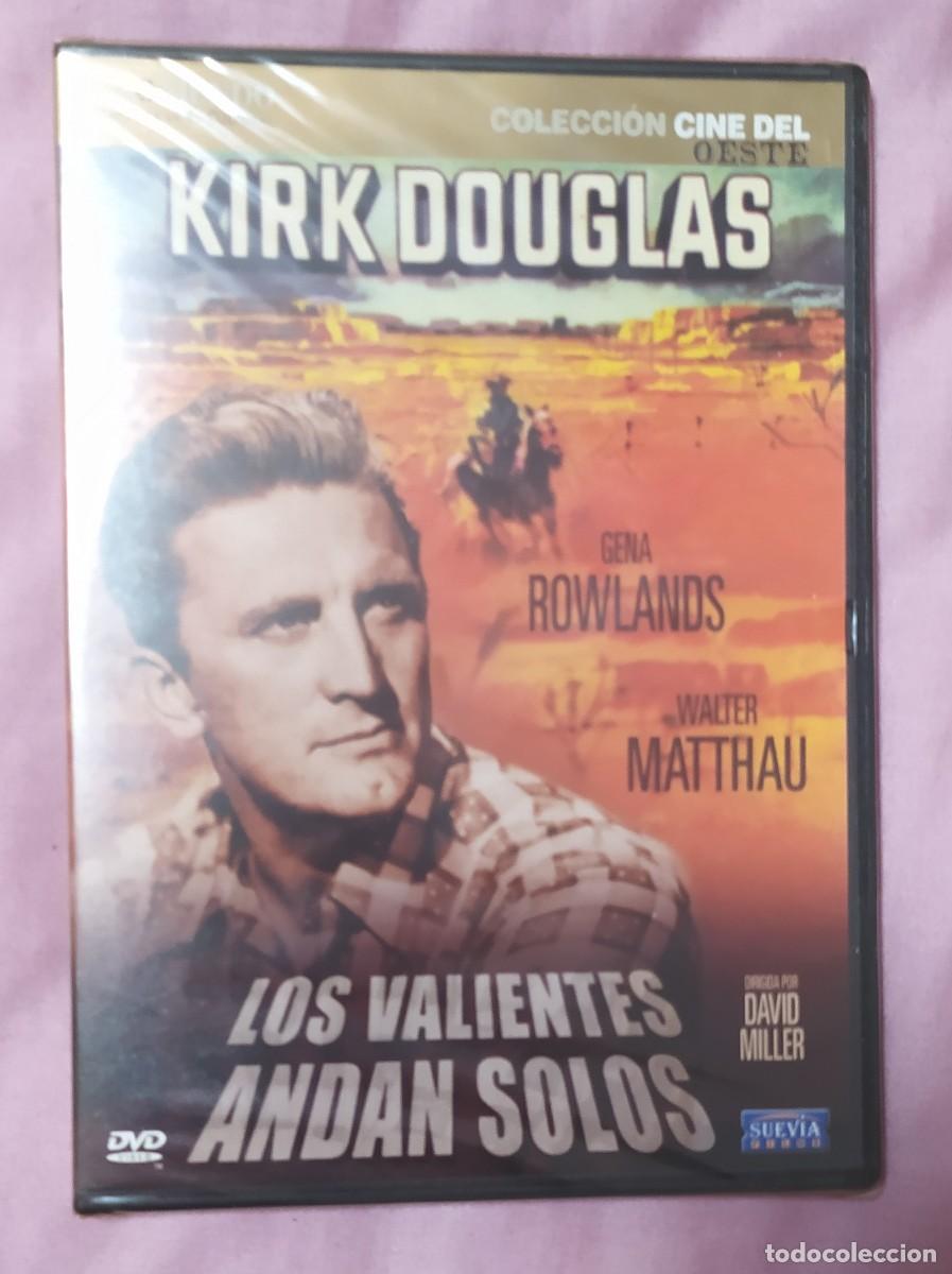 Cin&eacute;ma: dvd Los valientes andan solos. Kirk Douglas