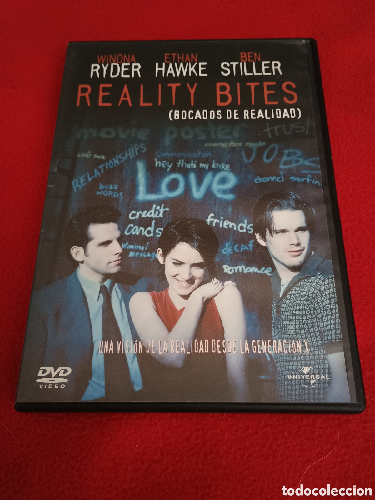 Cine: Dvd reality bites (bocados de realidad) - winona ryder Ethan hawke ben stiller
