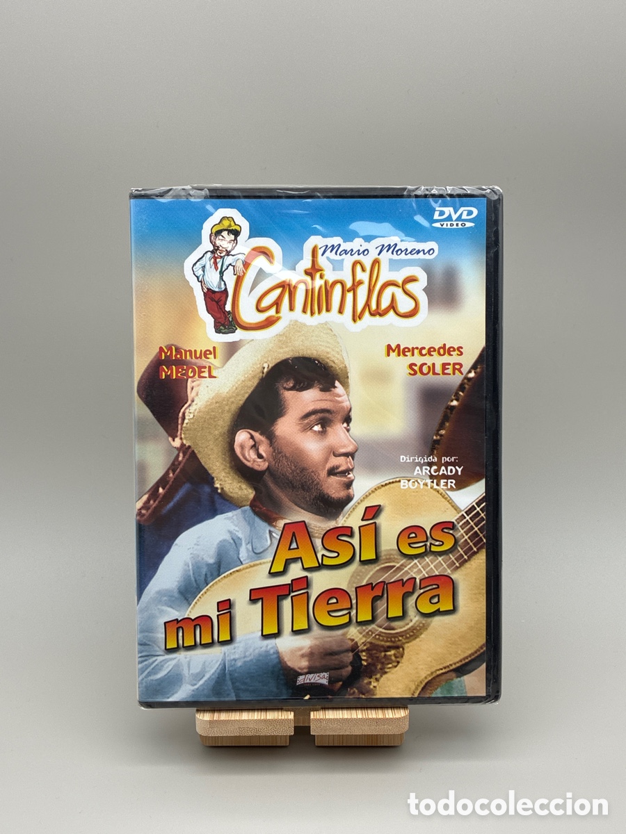 Cine: Cantinflas As&iacute; es mi tierra DVD