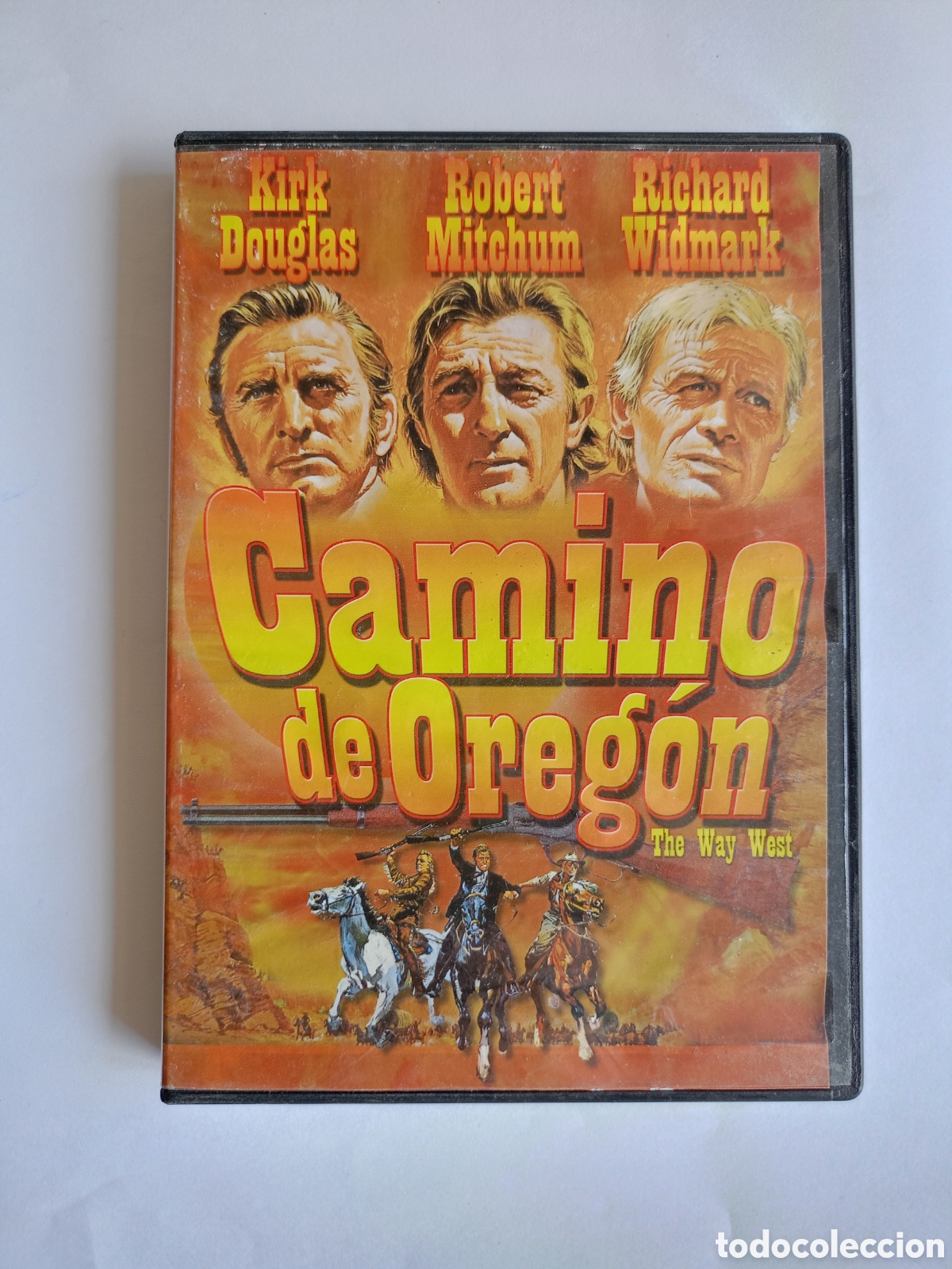 Kino: DVD WESTERN - CAMINO DE OREGON - KIRK DOUGLAS, ROBERT MITCHUM - 1967.