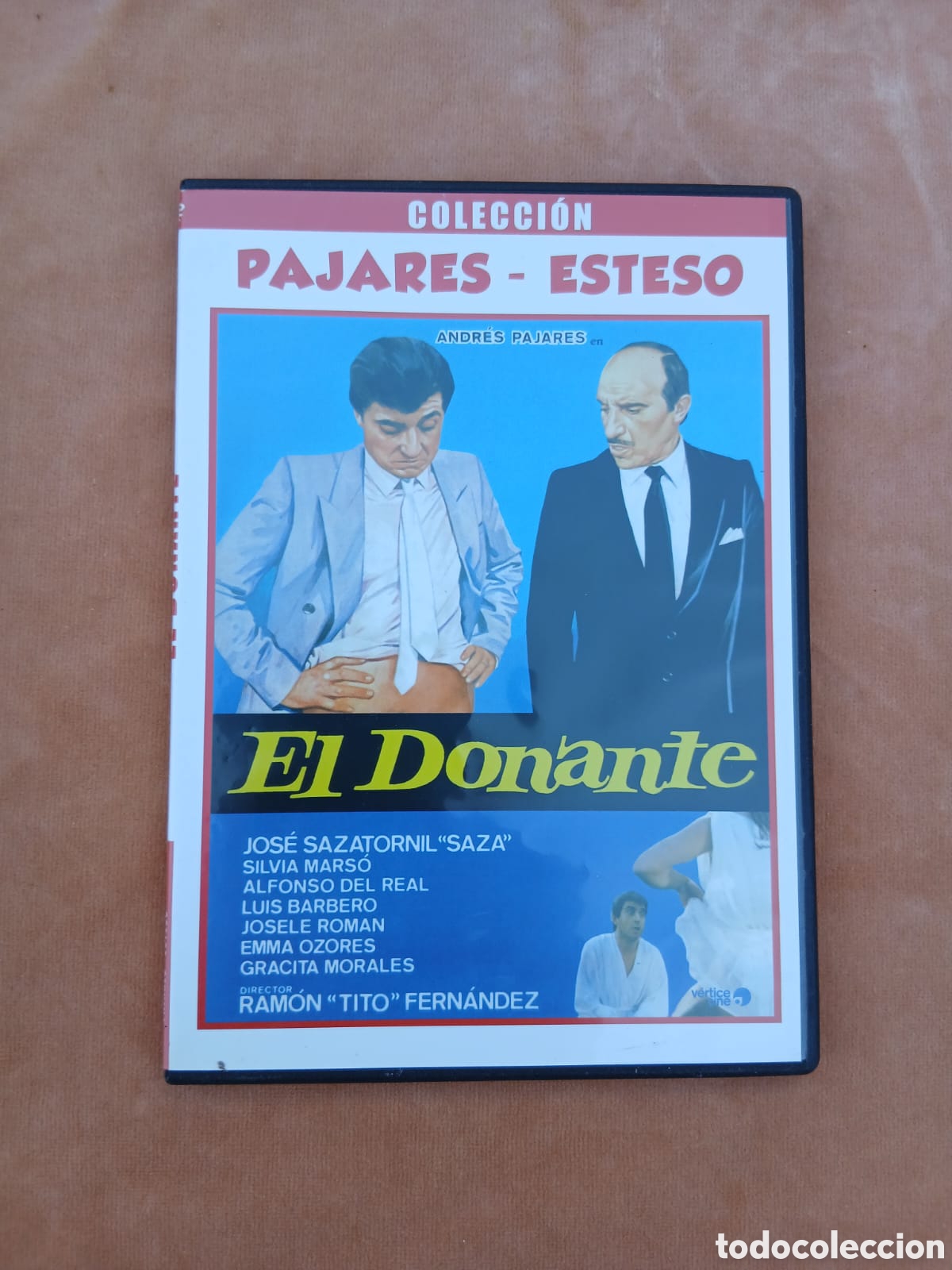 Cine: EL DONANTE &bull; Colecci&oacute;n Pajares-Esteso &bull; DVD