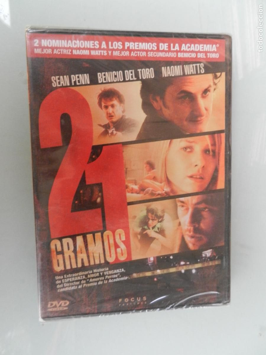 Cine: 21 GRAMOS - SEAN PENN - BENICIO DEL TORO - DVD - PRECINTADO