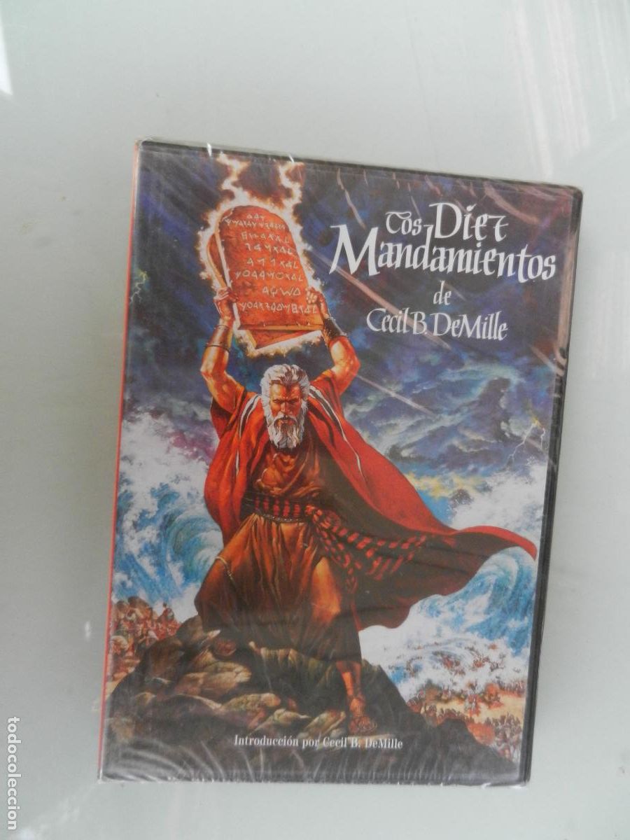 Cine: LOS DIEZ MANDAMIENTOS -CECIL B DEMILLE - CHARLTON HESTON - DVD PRECINTADO