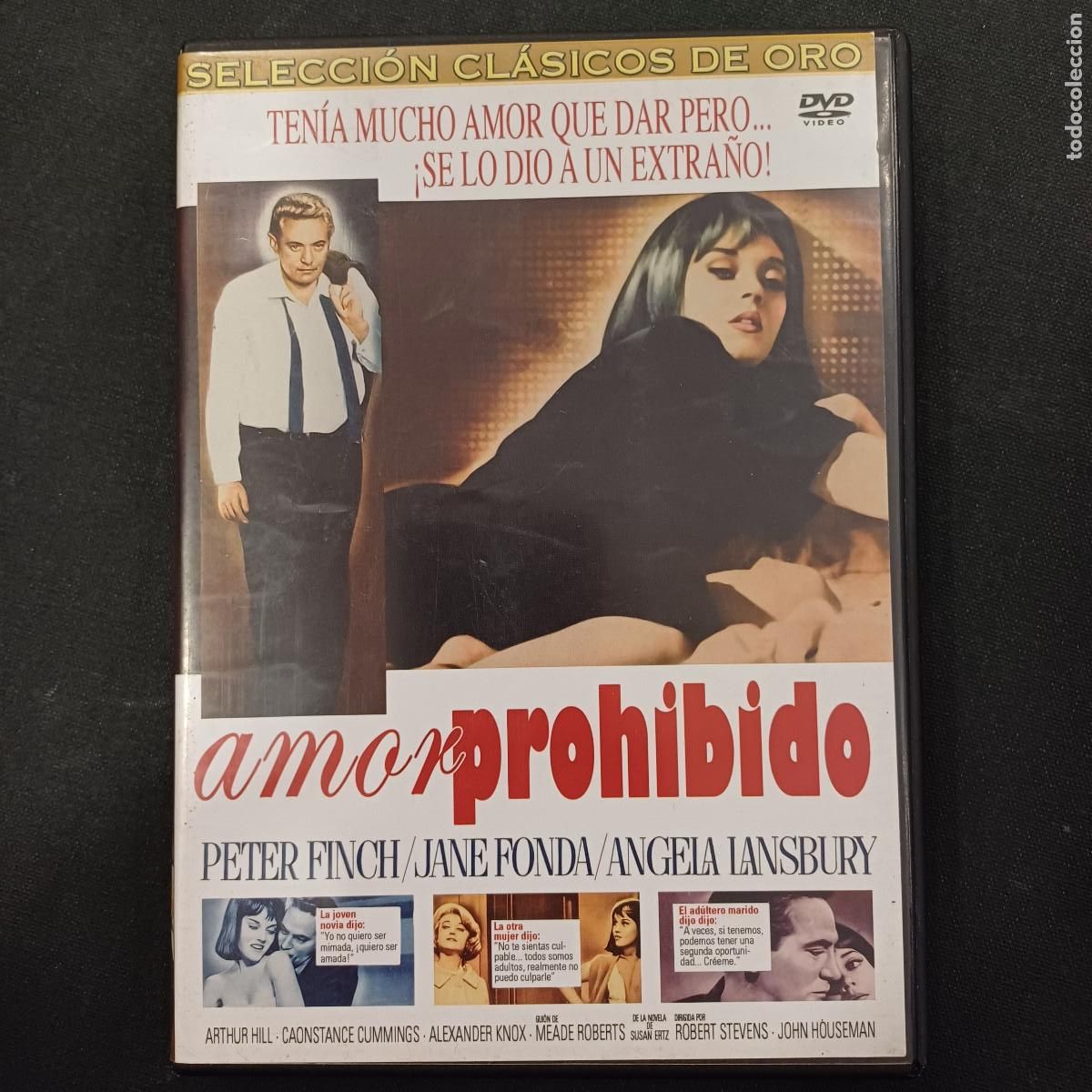 Kino: AMOR PROHIBIDO/JANE FONDA/DVD.
