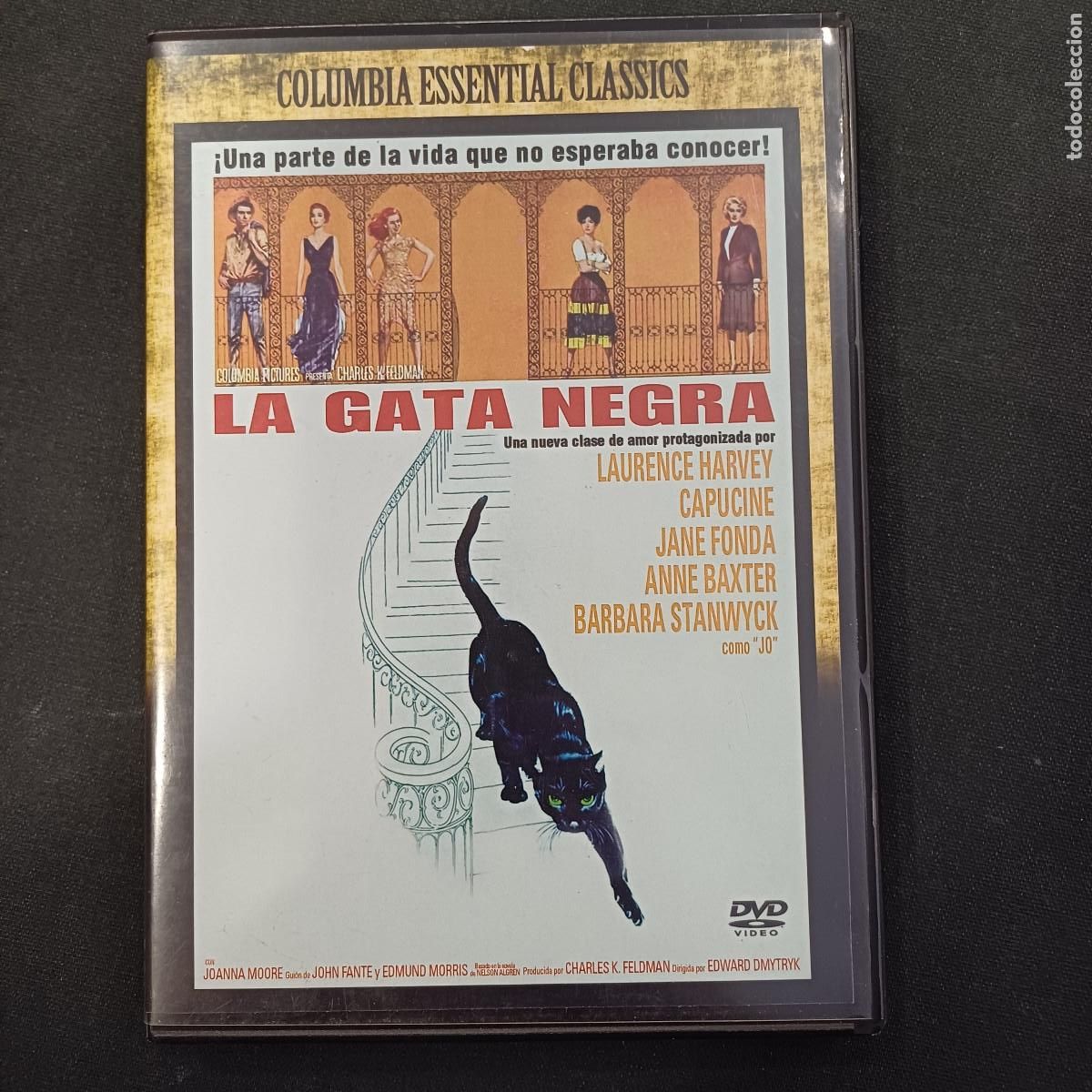 Cine: LA GATA NEGRA/JANE FONDA/DVD.