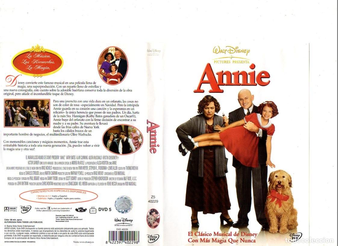 Cine: ANNIE: KATHY BATES DVD