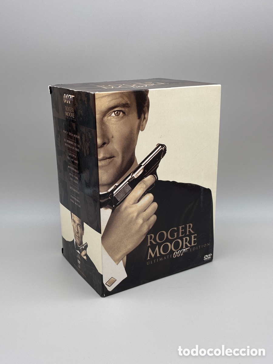 Cine: Pack Roger Moore James Bond 7 pel&iacute;culas DVD