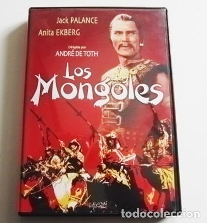 Cine: LOS MONGOLES DVD PEL&Iacute;CULA JACK PALANCE ANITA EKBERG - FRANCO SILVA ANTONELLA LUALDI ABDR&Eacute; DE TOTH
