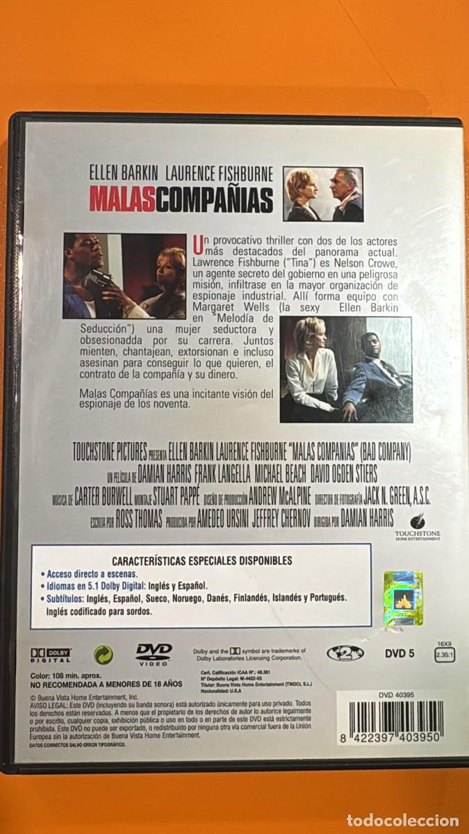 Cine: Malas Compa&ntilde;ias [DVD] - Foto 2