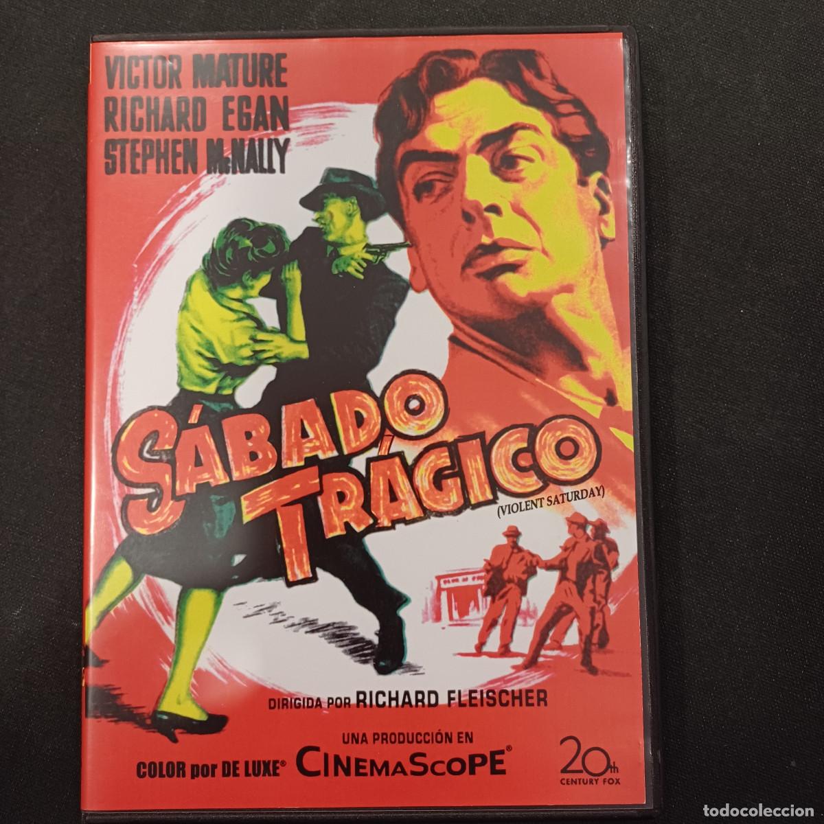 Cine: SABADO TRAGICO/VICTOR MATURE/DVD.