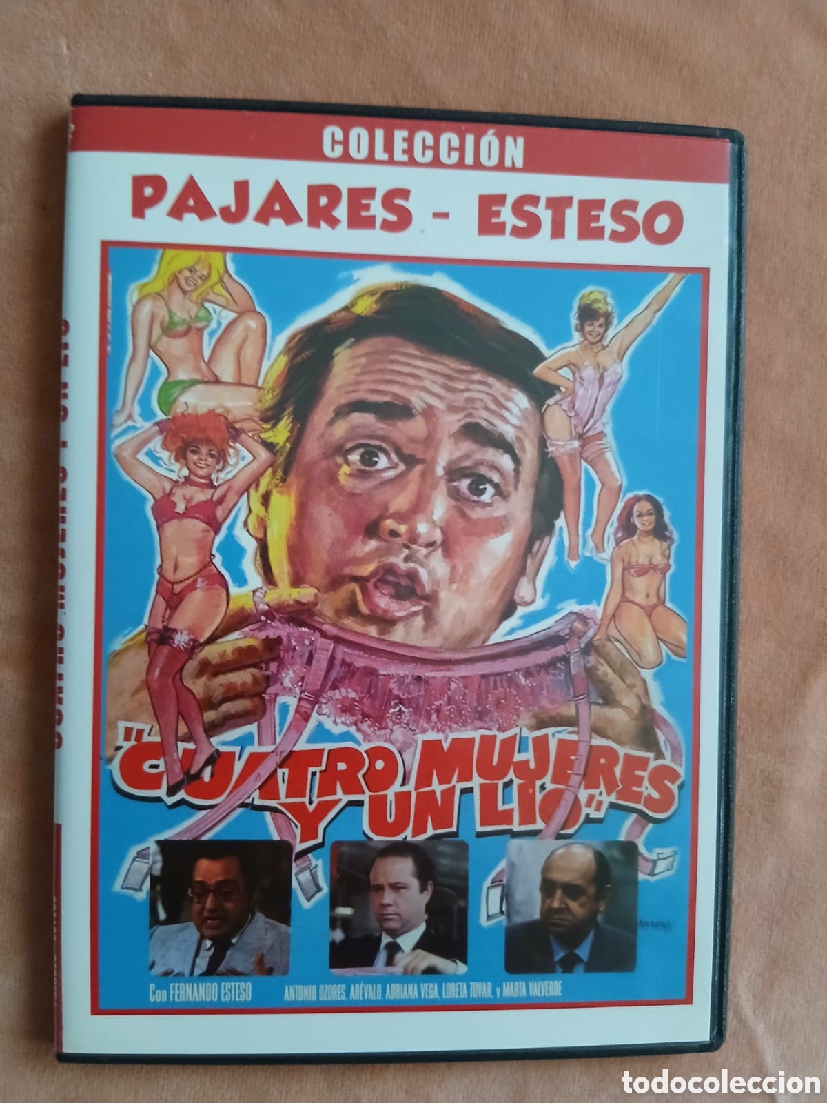 Cine: CUATRO MUJERES Y UN L&Iacute;O &bull; Colecci&oacute;n Pajares-Esteso &bull; DVD