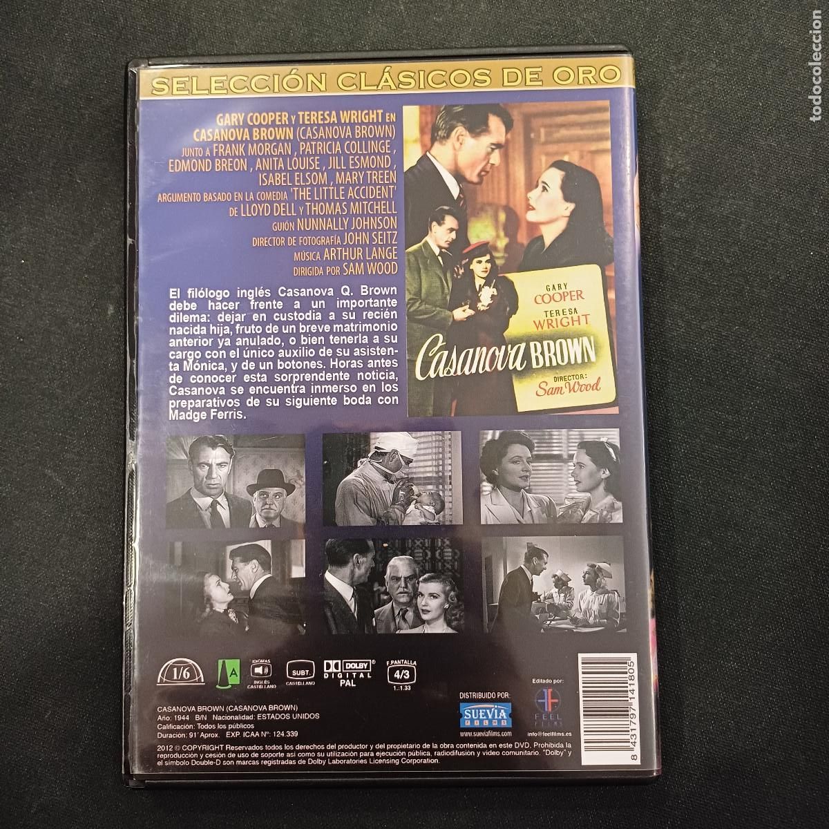 Cine: CASANOVA BROWN/GARY COOPER/DVD. - Foto 3