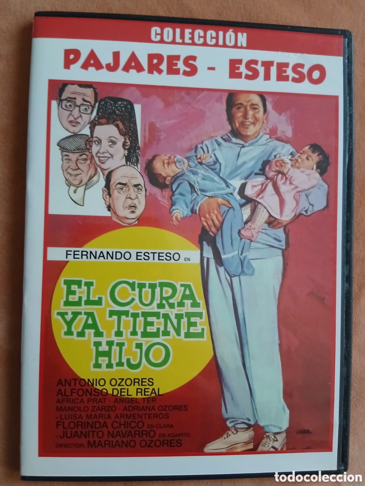 Cine: EL CURA YA TIENE HIJO &bull; ANTONIO OZORES, ALFONSO DEL REAL &bull; Colecci&oacute;n Pajares-Esteso &bull; DVD