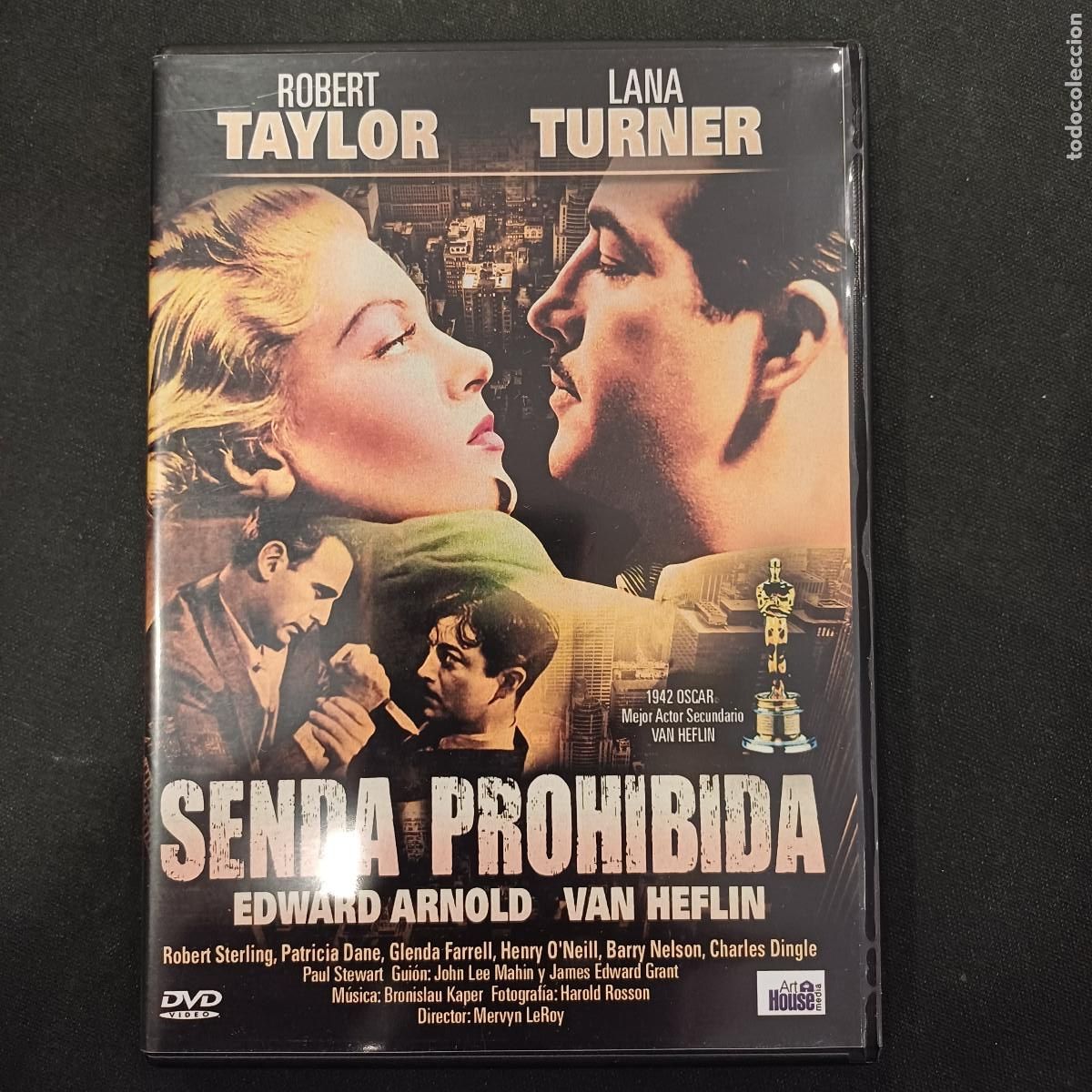 Cine: SENDA PROHIBIDA/ROBERT TAYLOR/DVD.