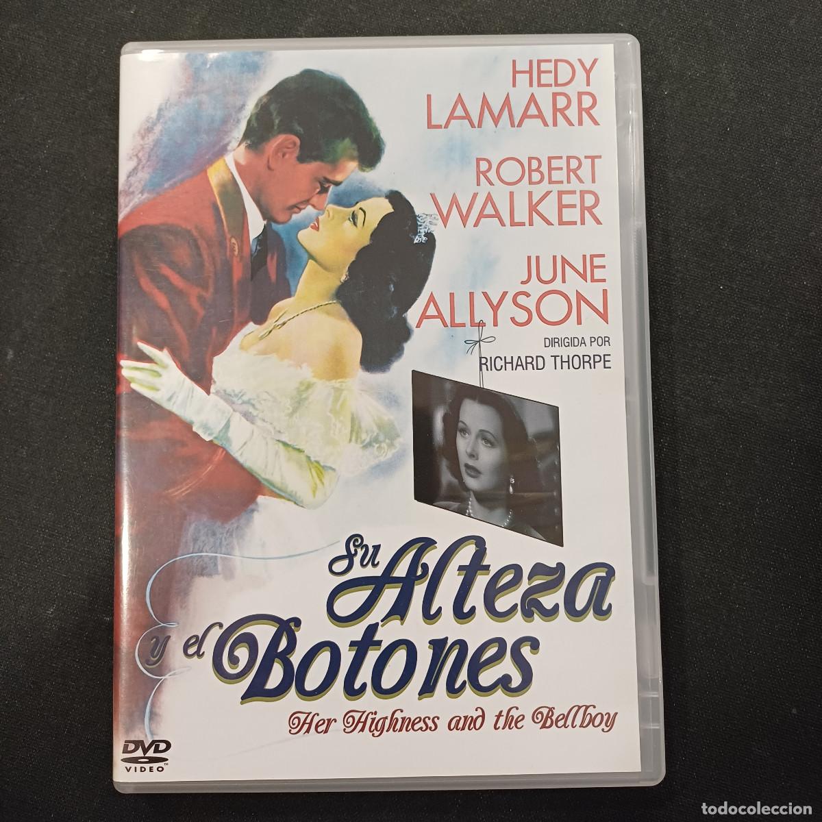 Cine: SU ALTEZA Y EL BOTONES/DVD.