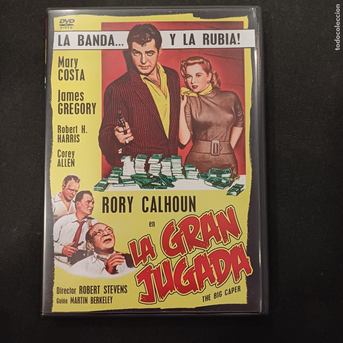 Cine: LA GRAN JUGADA/JAMES GREGORY/DVD.